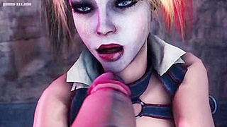 Batman Dominates Harley Quinn in Hot Gotham Night of Passion