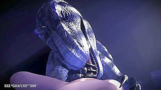 Jurassic Pleasure Ride: Raptors Wild Blowjob Encounter in Primeval Heat