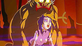 Cartoon Cutie Succumbs to Sinful Ghost Hunt Thrills in Hentai Fantasy