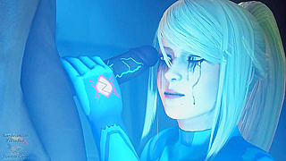 Samus Surrenders to Phazon Ecstasy in Steamy Blowjob Encounter