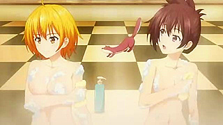 Schoolgirls Unleash Juicy Secrets Hot Tension in Steamy HxEros Bathtub Scene