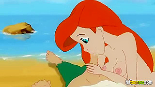 Ariels Wild Threesome Fantasy Unfolds in Animated Paradise