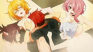 Teen Heroes Unleash Forbidden Desires After Monster Battles in HxEros Heat