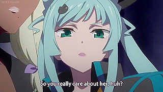Busty Anime Lesbians Share Steamy Kiss That Unleashes Car Transformations