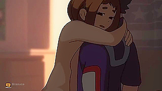 Ochako Tempts Izuku With Forbidden Desires in MHA Heat