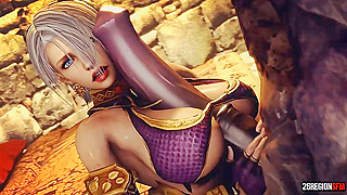 Curvy Submissive Begs During Fiery Encounter With Demonic Lover
