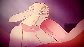 Furry Vixen Rides Wild for Massive creampie Explosion