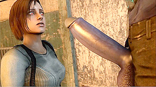 Babe from Resident Evil Devoured by Beasts Massive Shaft – Hot Oral Ride