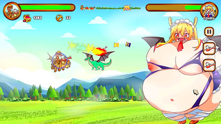 Voluptuous Anime Beauty Awakens Her Busty Curves in Fiery Dragon Romance