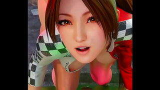 Mai Shiranui Takes a Thrilling Ride in Steamy Racing Adventure