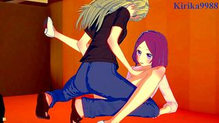 Rin Kos Ignite Lesbian Desire with Futanari Thrills in Hot Gaming Scene