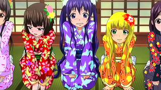 Shy Prisoner Begs for Mercy During Hot Spring Blowjob Frenzied Kimono Encounter
