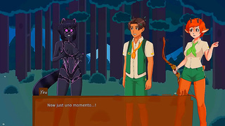 Campfire Nights Heat Up with Horny Campers and Throbbing Cocks in Wild Hentai Fun