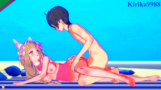 Maho Karin Ignite Forbidden Desires in Hot 3D Priconne Encounter