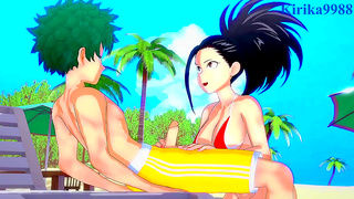 Momo Warms Kyoukas Heart in Steamy My Hero Romance