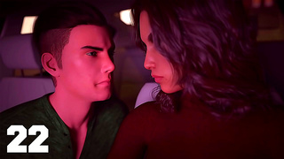Curvy Brunette Tutor Seduces Student in Spicy 3D Hentai Fantasy