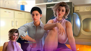 Stunning 3D Anime Goddess Seduced in Sultry Visual Novel Fantasy