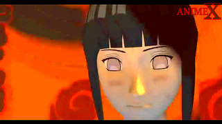 Naruto, Sakura Hinata Heat Up in Wild 3D Hentai Encounter