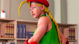 Juri Takes Control in Hot Street Fighter Lesbian Seduction Scene