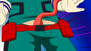 Deku Seduces Froppy in a Hot My Hero Academia Lust-Filled Moment