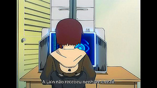 Lain Dives Into Virtual Lust in Neon-Drenched Hentai Dreamscape