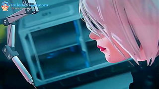 Nier Automata Seduction: Busty Androids Heat Up 3D Fantasy Adventure