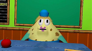 SpongeBob Patrick Seduce Mrs. Puff in Hot Boating School Fantasy