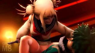 Izuku Succumbs to Togas Temptation in Hot MHA Forbidden Tryst
