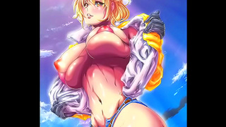 Cindy Aurum Sizzles in FF15 as She Flaunts Her Lush Curves With Fiery Seduction