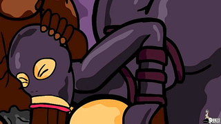 Curvy Stepmom Tempted into Forbidden Group Pleasure in Dark Hentai Fantasy