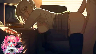 Blonde Step-StepMom Tempted by Neighbor in Steamy Cartoon Tryst
