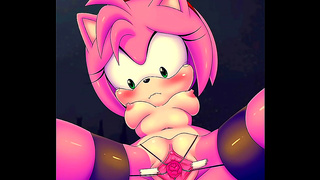 Amys Forbidden Pleasure with Sonic Ignites Hot Hentai Fantasy