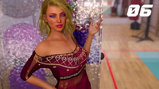 Blonde Babe Leads Heroes Astray with Sensual Charms in Wild Animation