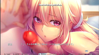 Curvy Teen Seduces Lover in Hot Animated Romance.Scene