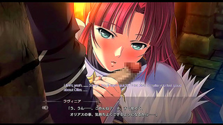 Goddess Seduces Warrior with Forbidden Desires in Shadowy Dungeons