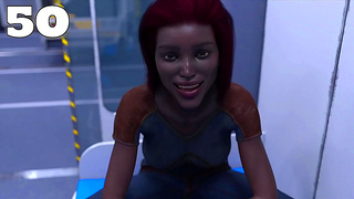Astronaut Meets Busty Alien Beauty in Steamy Zero-G Encounter Among Stars