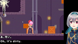 Silent V Succumbs to Haunting Lust in Ghostly Castle Hentai Tryst