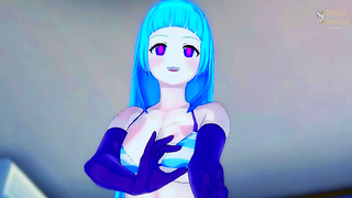 Mememe Chans Tempting Escape – A Taboo Tryst in Animated Desire