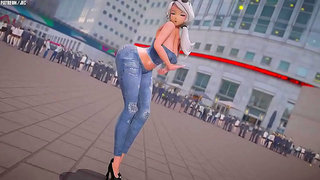 Willow Seduces JIJCJI with a Sultry Dance in Hot RWBY Encounter