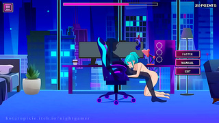 Cute Otaku Streams Hot Solo Act in Viral Gaming Livestream Fantasy