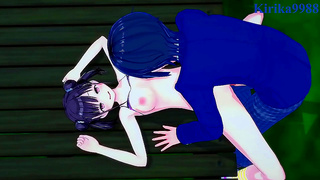 Juri Chiyos Hot 3D Tryst Ends in Busty Bliss and Creampie Heat