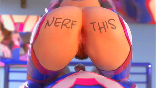 Overwatch Heat Flares in Sultry Animated Tryst