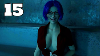Blue-Haired Milf Gets Mind-Blowing Creampie in Steamy Zero-G Encounter