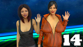 Busty MILF Stranded in Space Seduced by Giant Cock in Hot 3D Hentai Action
