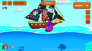 Siren Lures Pirate Crew into Forbidden Lustful Depths – Animated Fantasy Frenzy