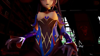 Mona Rides Massive Dick with Fiery Passion in Steamy Hentai VR Adventure
