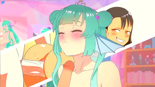 Blazing Desires Collide in Steamy Anime PMV Tryst