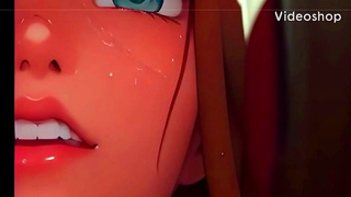 Fembot Sparks Valentines Desire in Sultry Animated Encounter