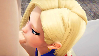 Dragon Babe Blows You Hard in Fiery 3D Hentai Adventure