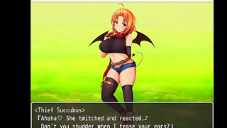 Succubus Seduces Rebellious with Hot Foot Pleasure in Alfheims Hidden Tower